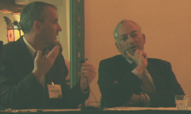 Boslough successfully debunks Moncktons bogus claims during a debate in Santa Fe